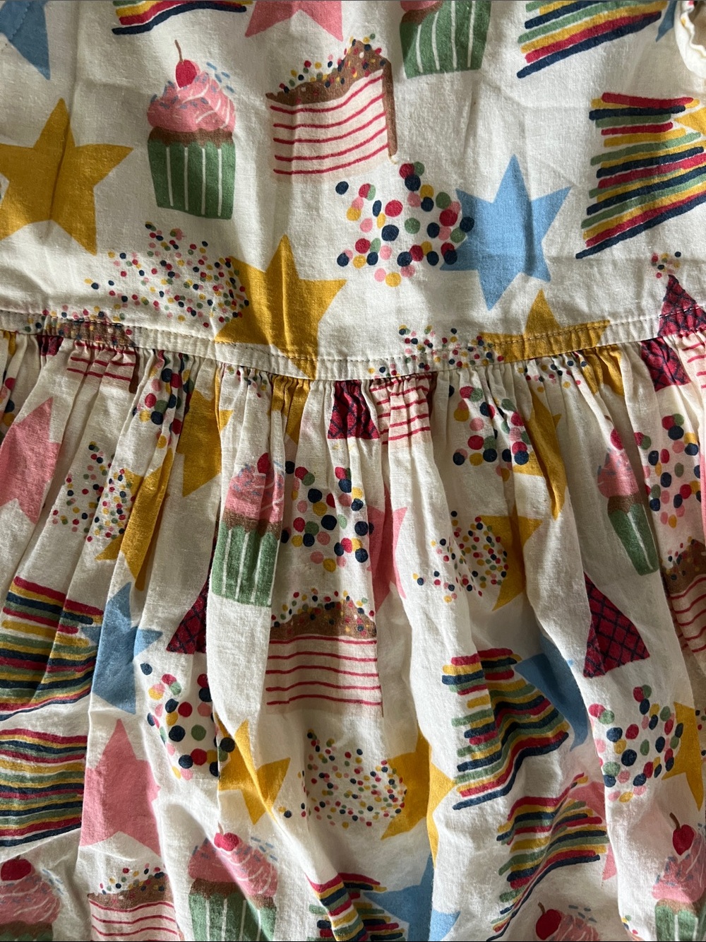 Pink Chicken Girls Birthday Cake Cupcake Party Dress Size 6Y - Picture 7 of 9
